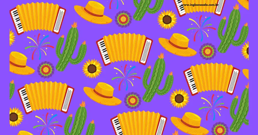 Atividade de Inglês sobre Festas Juninas para Anos Iniciais!